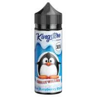 KINGSTON 50/50 - CHILLY WILLES - BLUE RASP SLUSH - 100ML