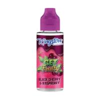 KINGSTON - GET FRUITY - BLACK CHERRY & RASPBERRY - 100ML